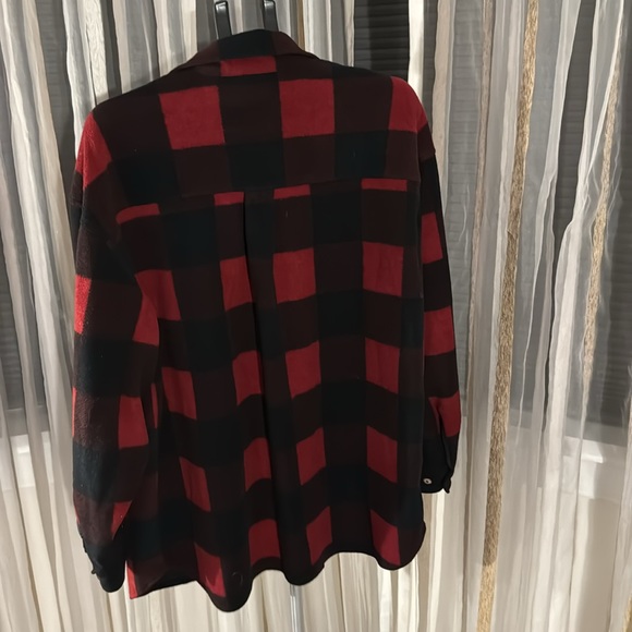 Vintage Fleece Flannel Button Up - Picture 2 of 2